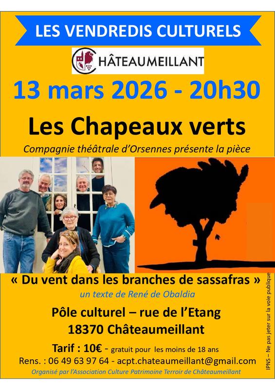 Du vent dans les branches de sassafras par les Chapeaux Verts