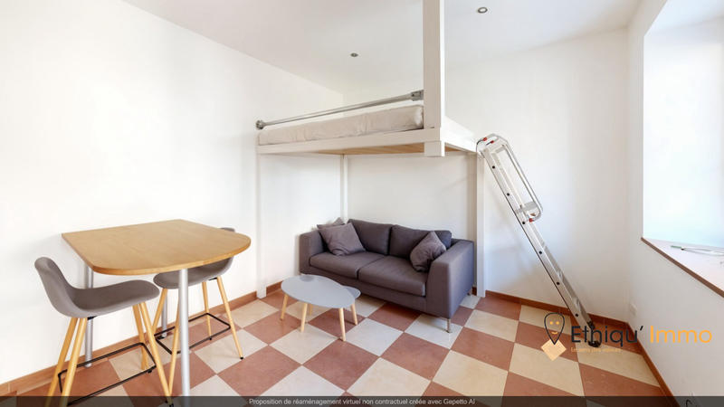 Appartement - 22 m² - 1 pièce