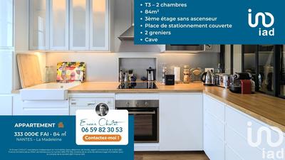 Appartement - 84 m² - 3 pièces