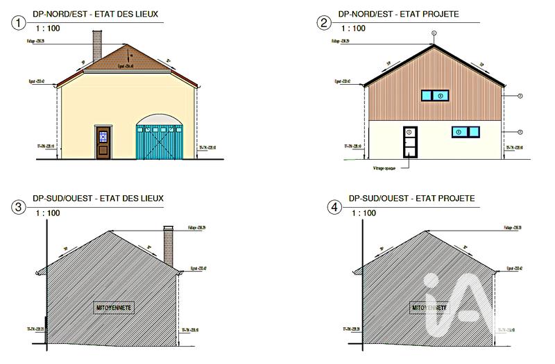 Maison de village - 98 m² - 5 pièces