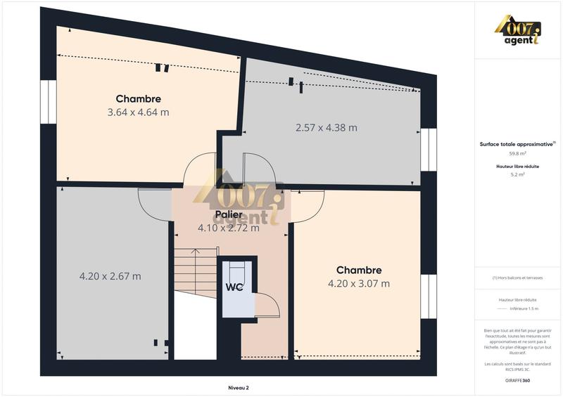 Maison - 140 m² - 6 pièces