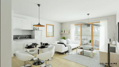 Appartement - 63 m² - 3 pièces