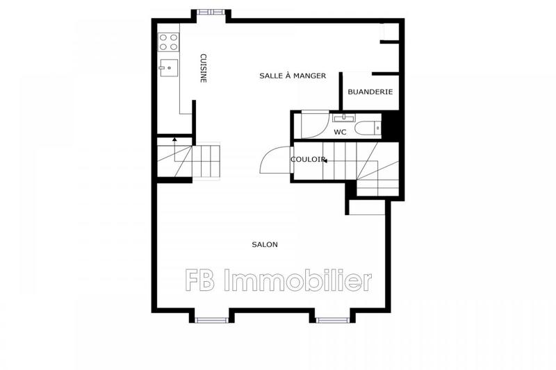 Maison de village - 106 m² - 4 pièces