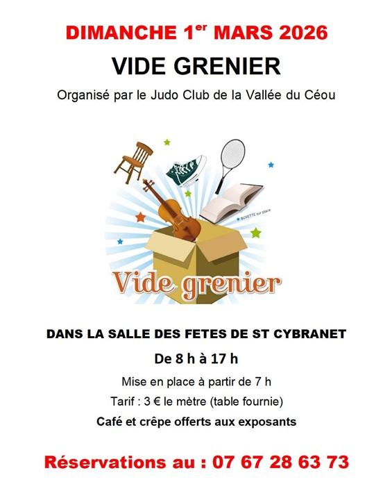 Vide grenier du Judo