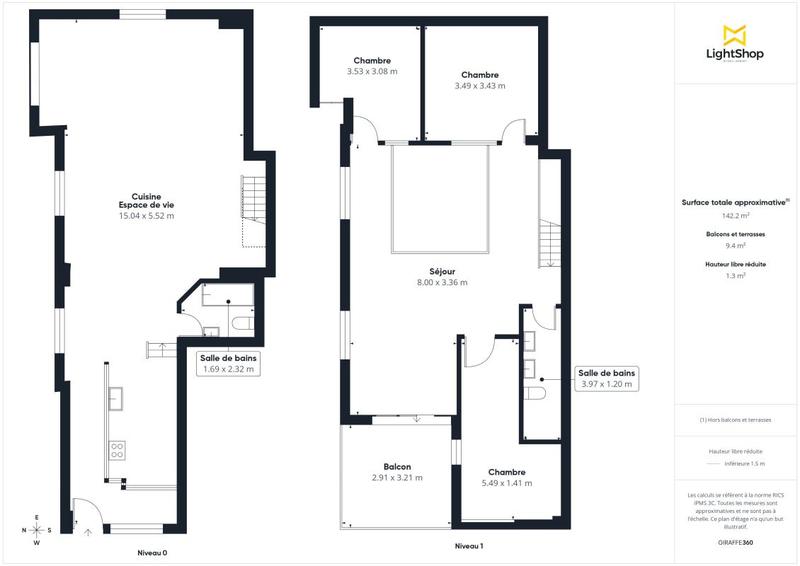 Maison - 145 m² - 5 pièces