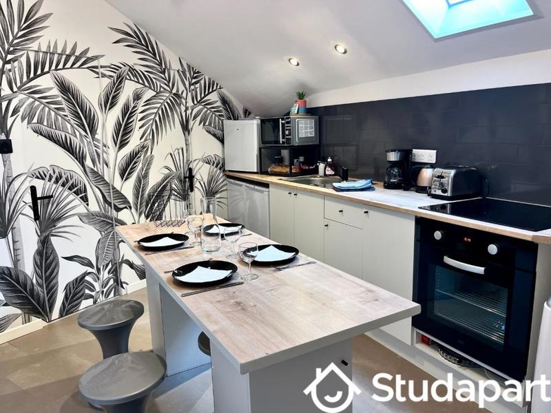 Chambre - 17 m² - 1 pièce