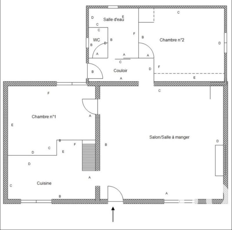 Maison de campagne - 79 m² - 4 pièces