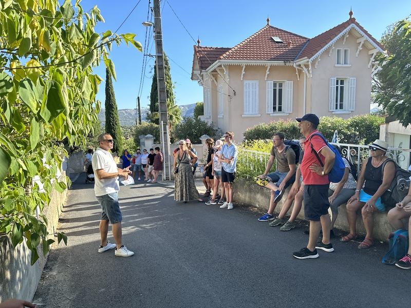 Circuit guidé urbain Marcel Pagnol d'Aubagne à la Treille spécial été