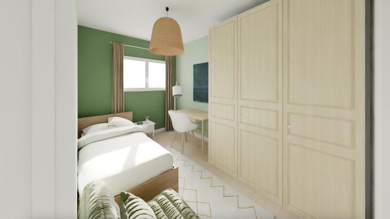 Appartement - 55 m² - 3 pièces