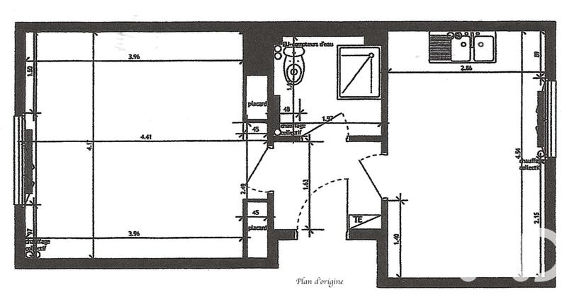 Appartement - 38 m² - 2 pièces