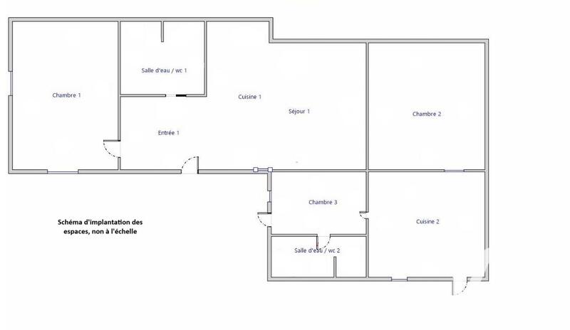 Maison - 60 m² - 4 pièces