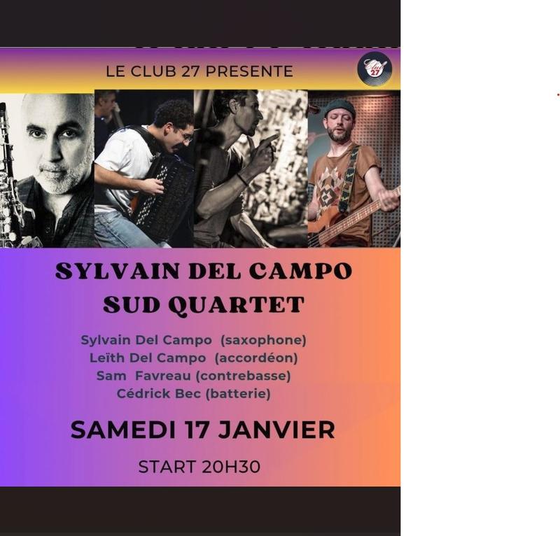 Sylvain Del Camp Sud Quartet