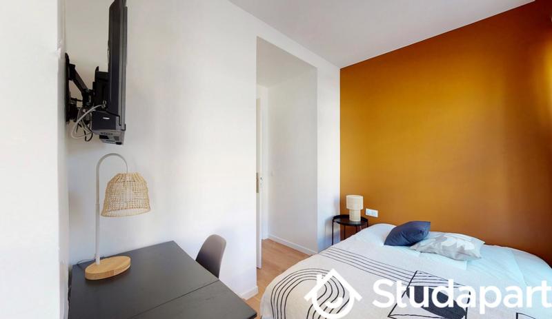 Chambre - 16 m² - 1 pièce