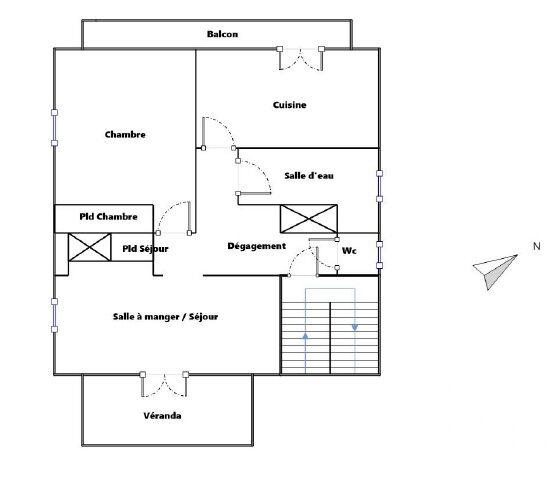 Appartement - 82 m² - 3 pièces