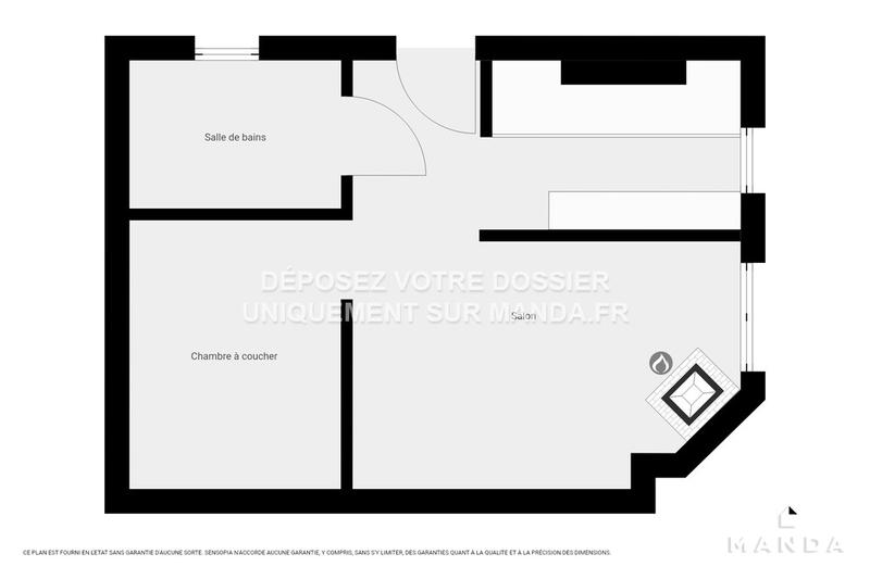 Appartement - 23 m² - 1 pièce
