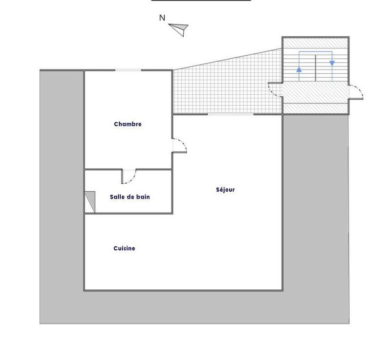 Appartement - 30 m² - 2 pièces