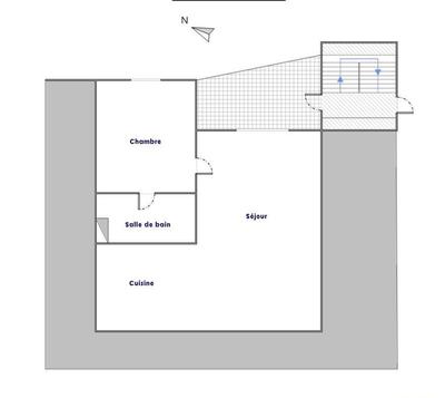 Appartement - 30 m² - 2 pièces