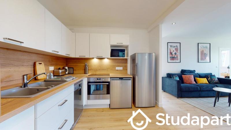 Chambre - 10 m² - 1 pièce