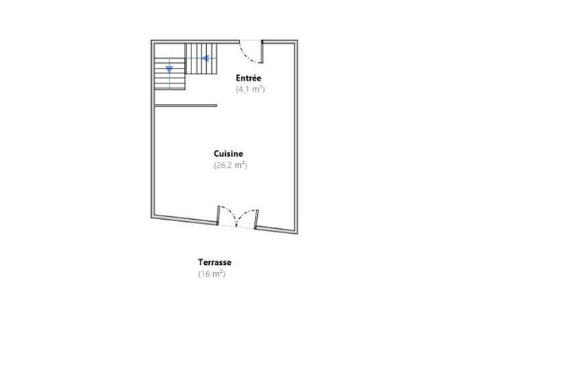 Duplex - 60 m² - 3 pièces