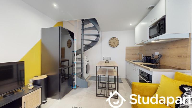 Chambre - 8 m² - 1 pièce