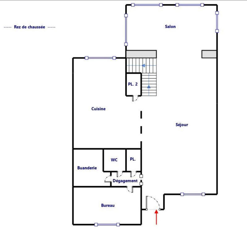 Maison - 172 m² - 8 pièces