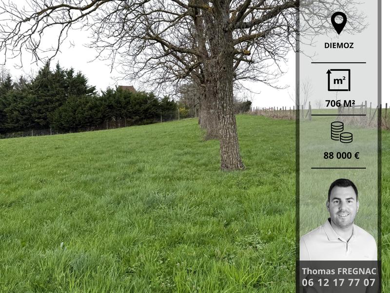 Terrain constructible - 706 m²