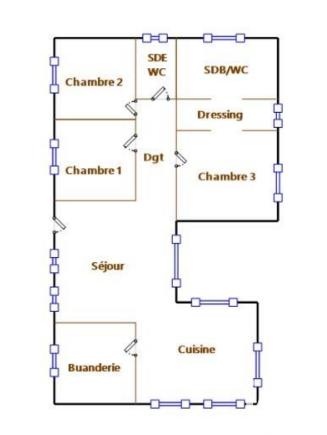 Maison - 160 m² - 4 pièces