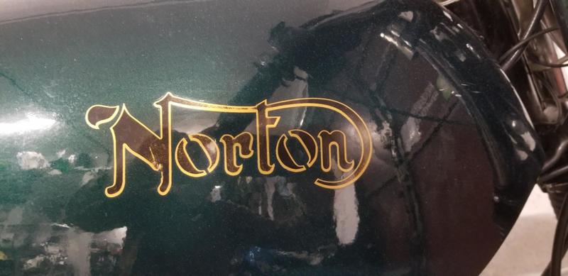 Norton Commando 750 norton verte 0750 635