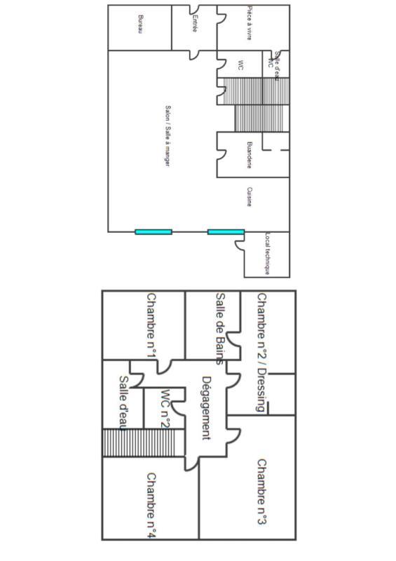 Maison - 170 m² - 6 pièces