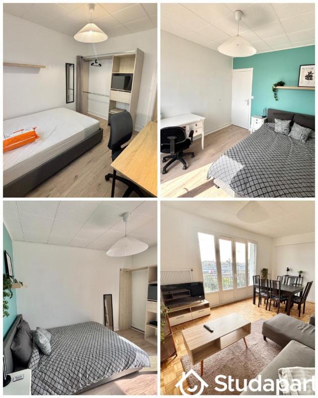 Chambre - 9 m² - 1 pièce