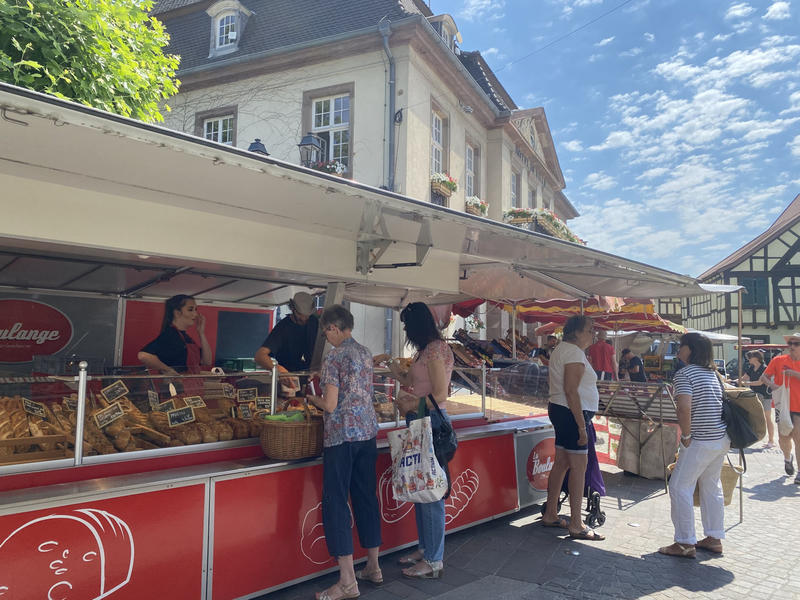 Marché hebdomadaire du jeudi matin