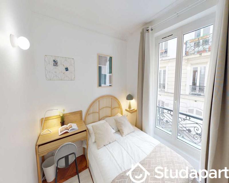 Chambre - 17 m² - 1 pièce