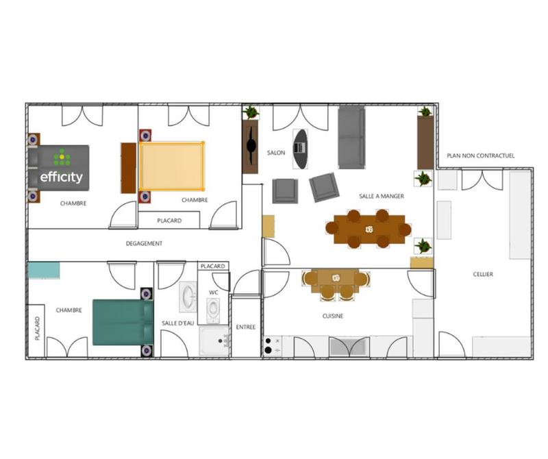 Pavillon - 74 m² - 4 pièces