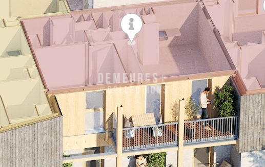 Appartement - 43 m² - 2 pièces