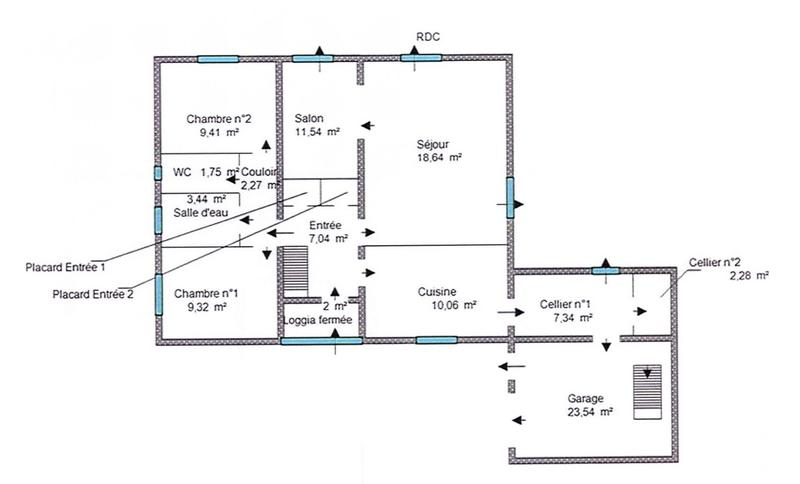 Maison - 140 m² - 5 pièces
