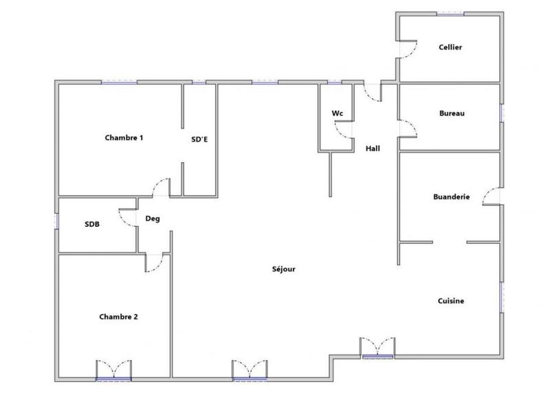 Maison - 112 m² - 5 pièces