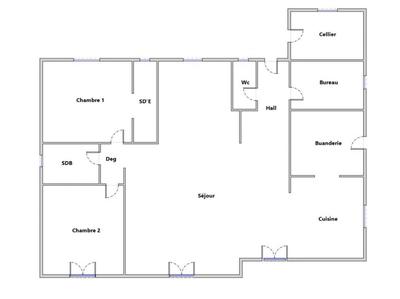 Maison - 112 m² - 5 pièces