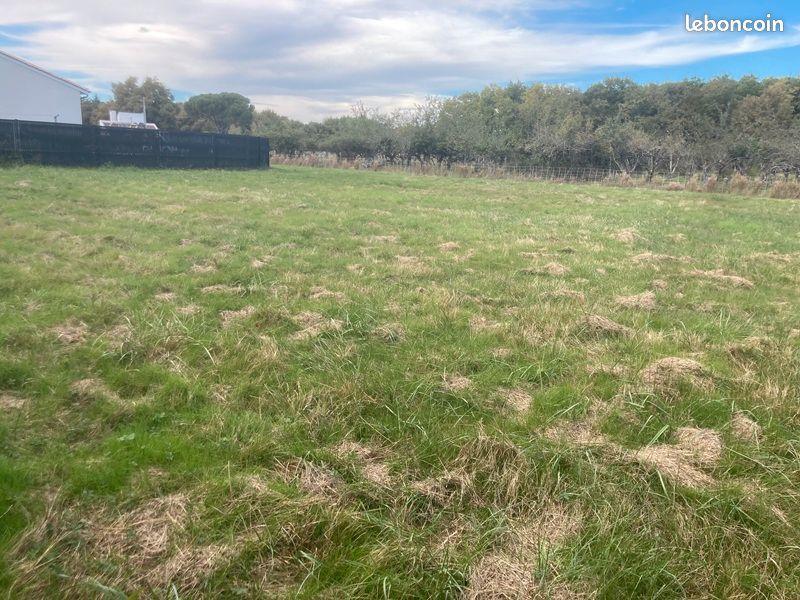 Terrain constructible - 1 100 m²
