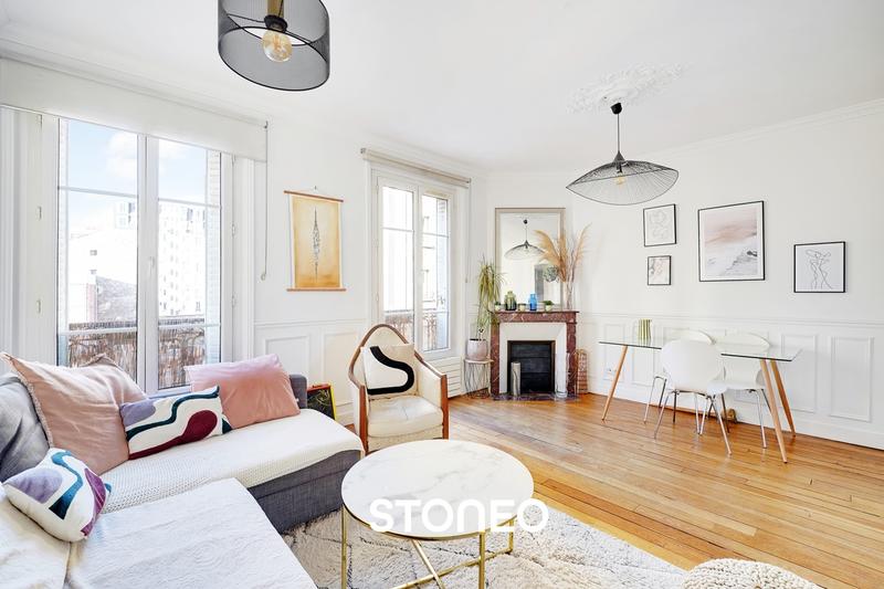 Appartement ancien - 64 m² - 3 pièces