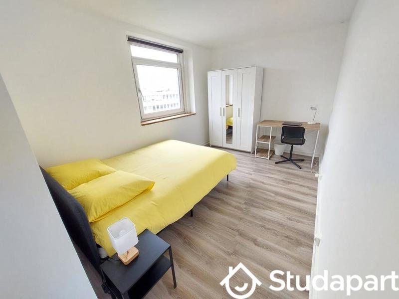 Chambre - 9 m² - 1 pièce