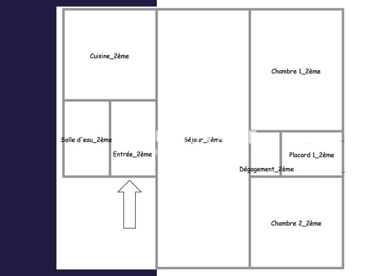 Appartement - 68 m² - 4 pièces