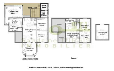 Maison - 166 m² - 7 pièces