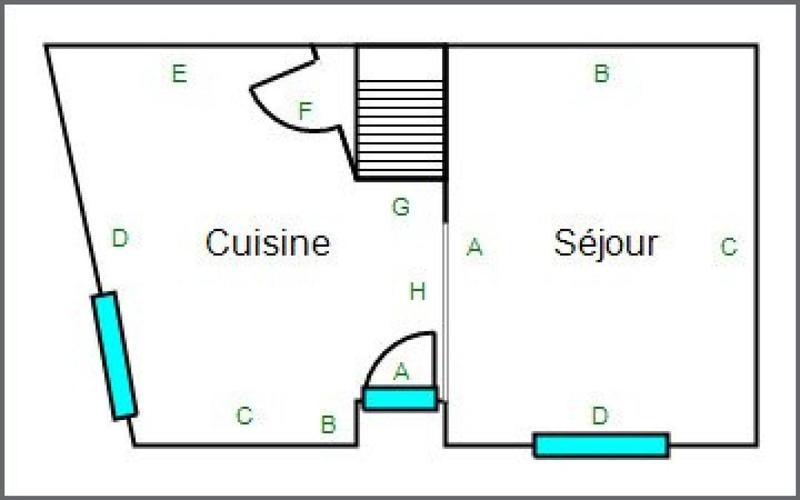 Maison - 70 m² - 5 pièces