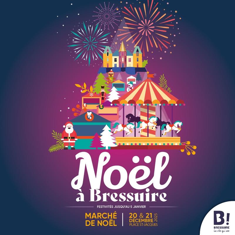 Marché de Noël à Bressuire