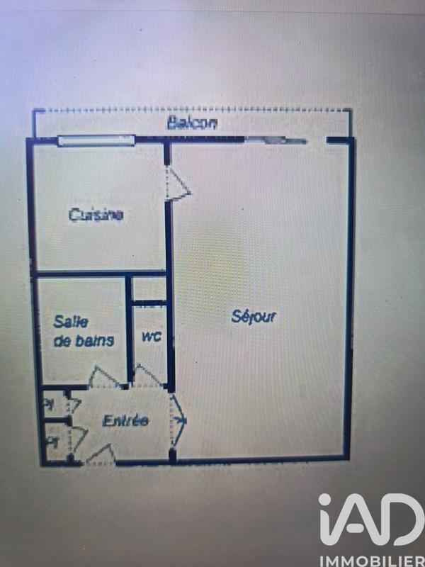 Appartement - 33 m² - 1 pièce