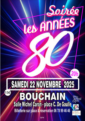 Soirée les années 80