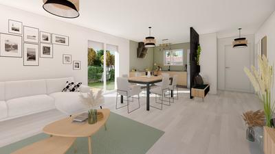 Maison - 80 m² - 4 pièces