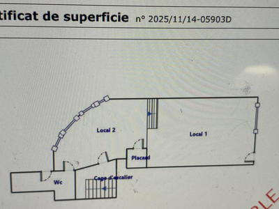 Local d'activité / Entrepôt - 83 m² - 2 pièces