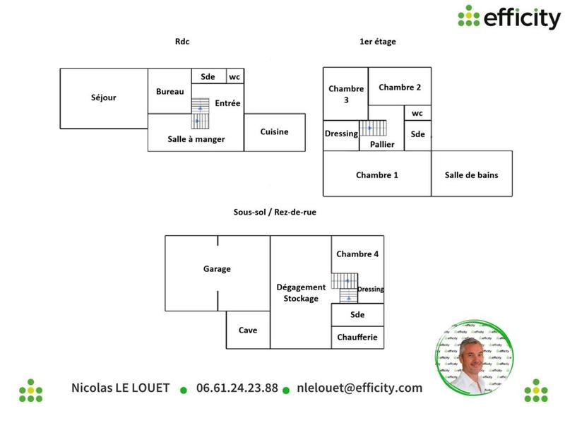 Demeure - 215 m² - 7 pièces