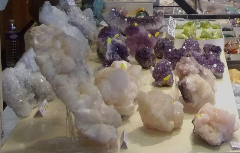 25ème salon exposition de minéraux - bijoux - fossiles - trésors de la terre